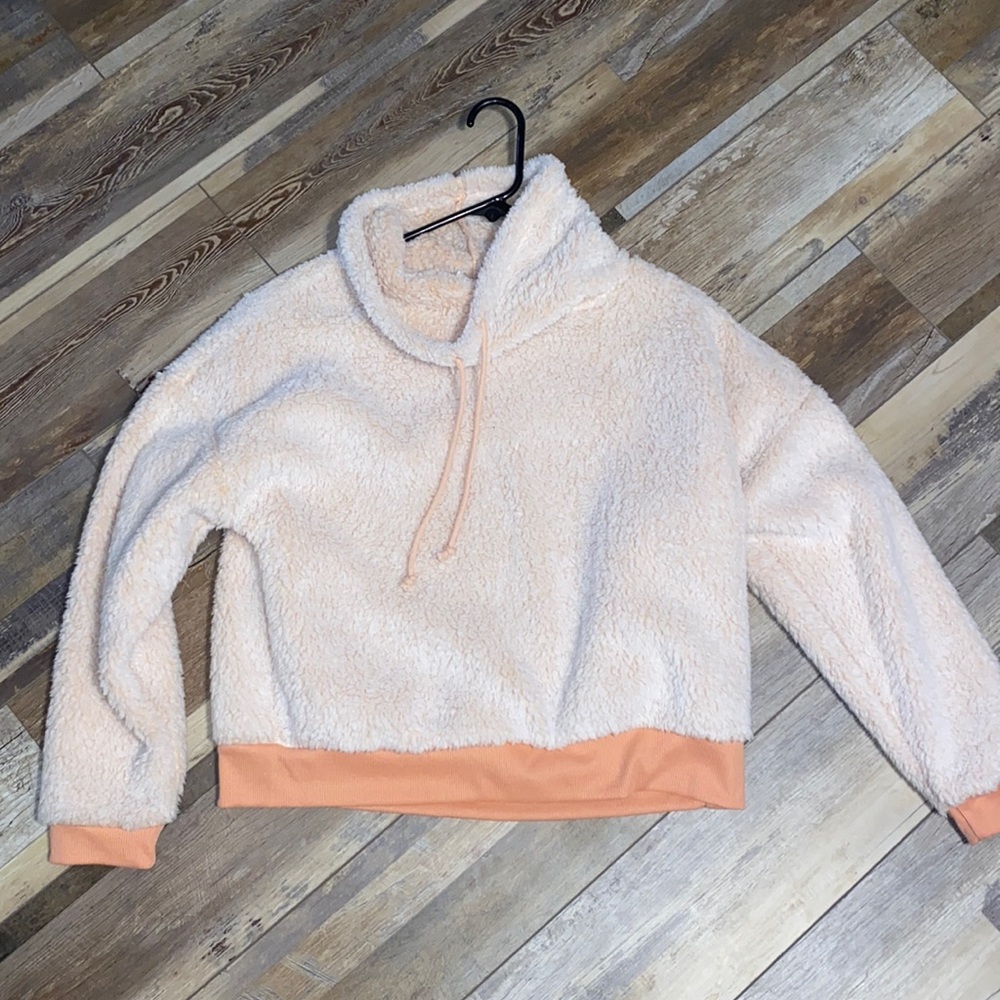Fuzzy Pink Sweater